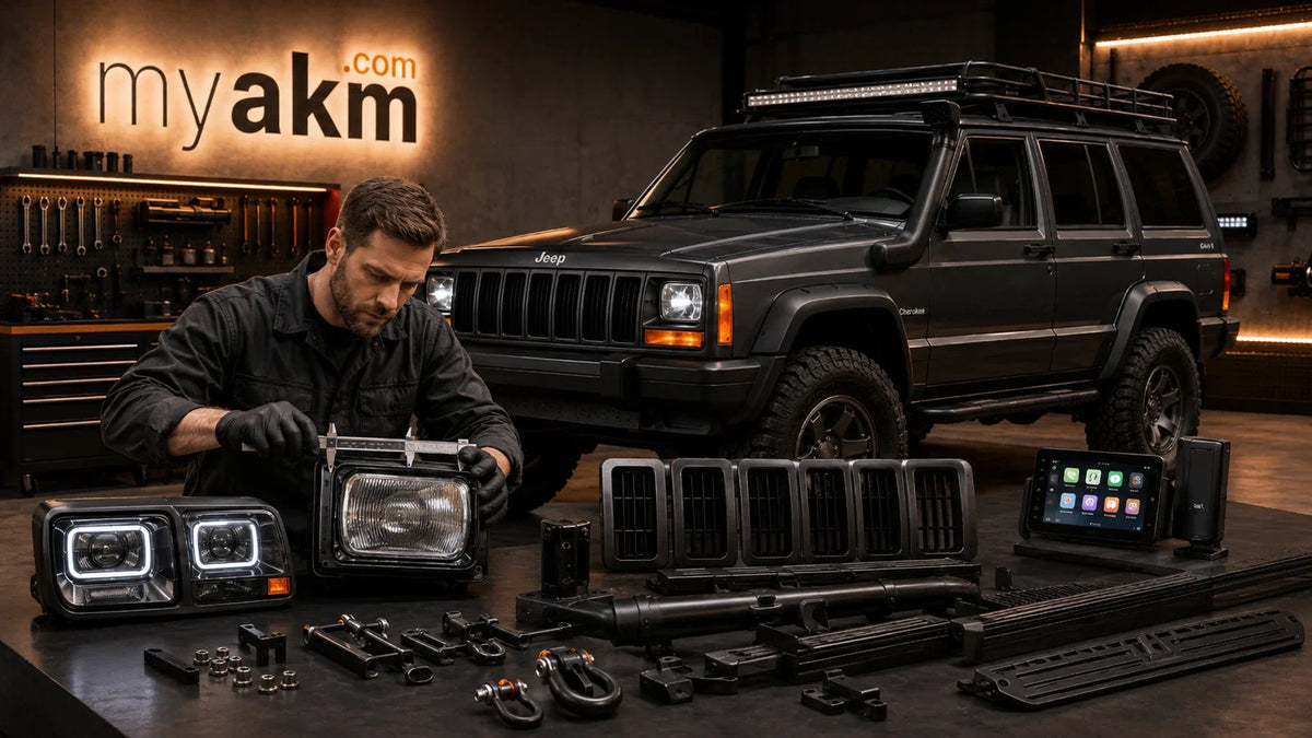 دليل شراء إكسسوارات Jeep Cherokee 1993–2001: المواصفات التي تستحق التركيز